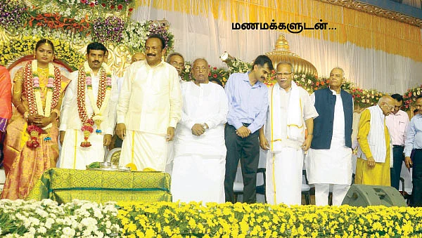 ‘‘திராவிட இயக்கத்தை வீழ்த்த முடியாது!” - மணவிழாவில் பொங்கிய வைகோ