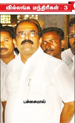 மோதலைத் தூண்டுகிறாரா பச்சைமால்?