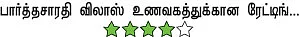 சாப்பிட வாங்க!