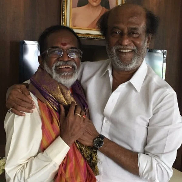 ரஜினிகாந்த்துடன், பா.ஜ.க வேட்பாளர் கங்கை அமரன் திடீர் சந்திப்பு