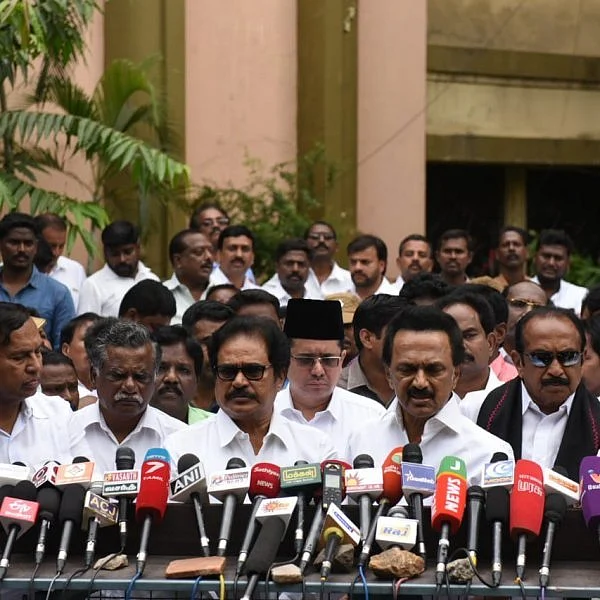`தமிழகத்தை வஞ்சிக்கும் சூழ்ச்சி!’ - மேகதாது அணை அனுமதிக்கு அனைத்துக் கட்சிக் கூட்டத்தில் கண்டனம்