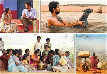 Thadam Vikatan - அரசியல் சினிமாக்களும், சினிமாக்களின் அரசியலும் | Politics Based Movies In Tamil Cinema - Vikatan Thadam