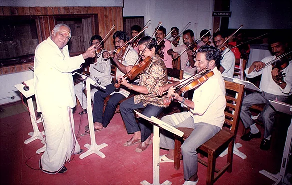 மறைந்த இசை மன்னர் எம்.எஸ்.வி-யின் ...