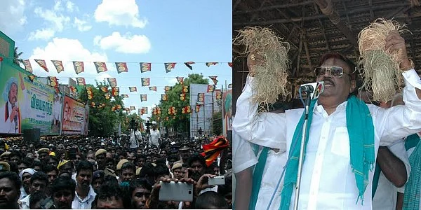 'பத்திரிகை, வாட்ஸ் அப்பெல்லாம் பார்க்காதீங்க மக்களே...!'- தொண்டர்களுக்கு விஜயகாந்த் அறிவுரை