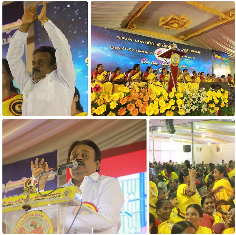 தேமுதிக தனித்துப்போட்டி என விஜயகாந்த் அறிவிப்பு: கூட்டணி குழப்பத்திற்கு முற்றுப்புள்ளி!