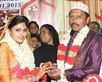நடிகை மோனிகா என்ற ரகீமா திருமண ஆல்பம்!
