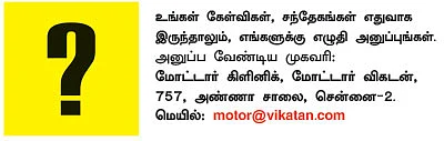 மோட்டார் கிளினிக் - கேள்வி-பதில்