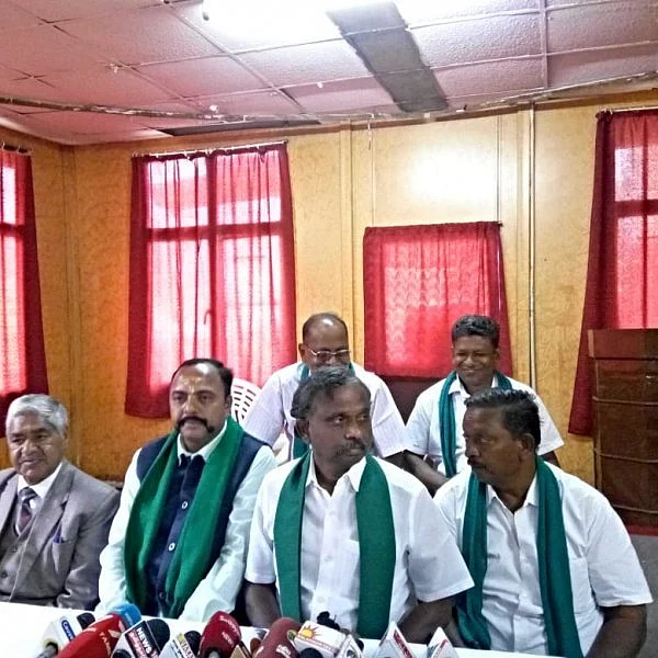 `எடப்பாடி பழனிசாமி செய்தது மிகப்பெரிய துரோகம்!'- பா.ஜ.க கூட்டணியால் கொதிக்கும் பி.ஆர்.பாண்டியன்