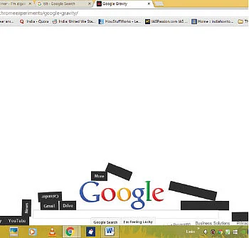 Google குறும்புகள்!