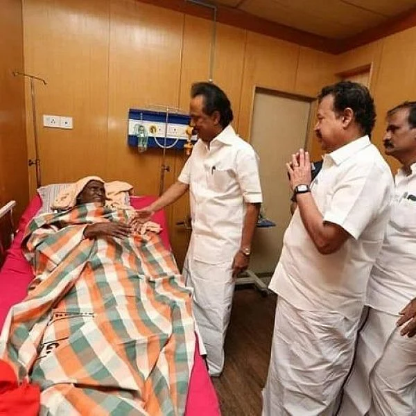 மருத்துவமனையிலிருந்து வீடு திரும்பினார் தா.பாண்டியன்!