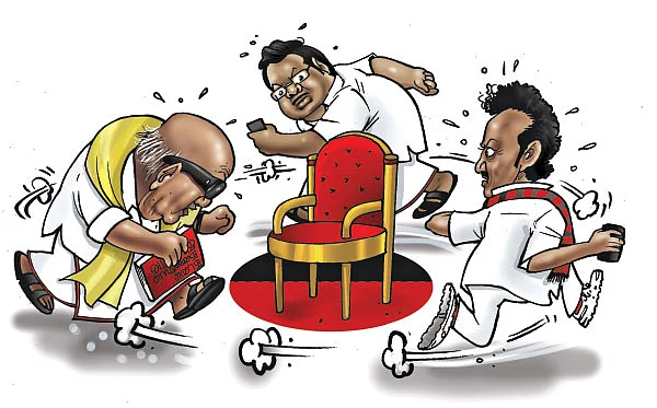 "அழகிரி ’முடியட்டும்’...ஸ்டாலின் ’விடியட்டும்’
