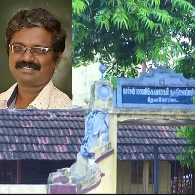 'காவல் நிலையமும் ஏ.டி.எம்மும் எப்படி இயங்குகிறது?' -அசர வைக்கும் சிவகங்கை அரசுப்பள்ளி