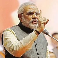 பலவீனமான மத்திய அரசு:மோடி குற்றச்சாட்டு!