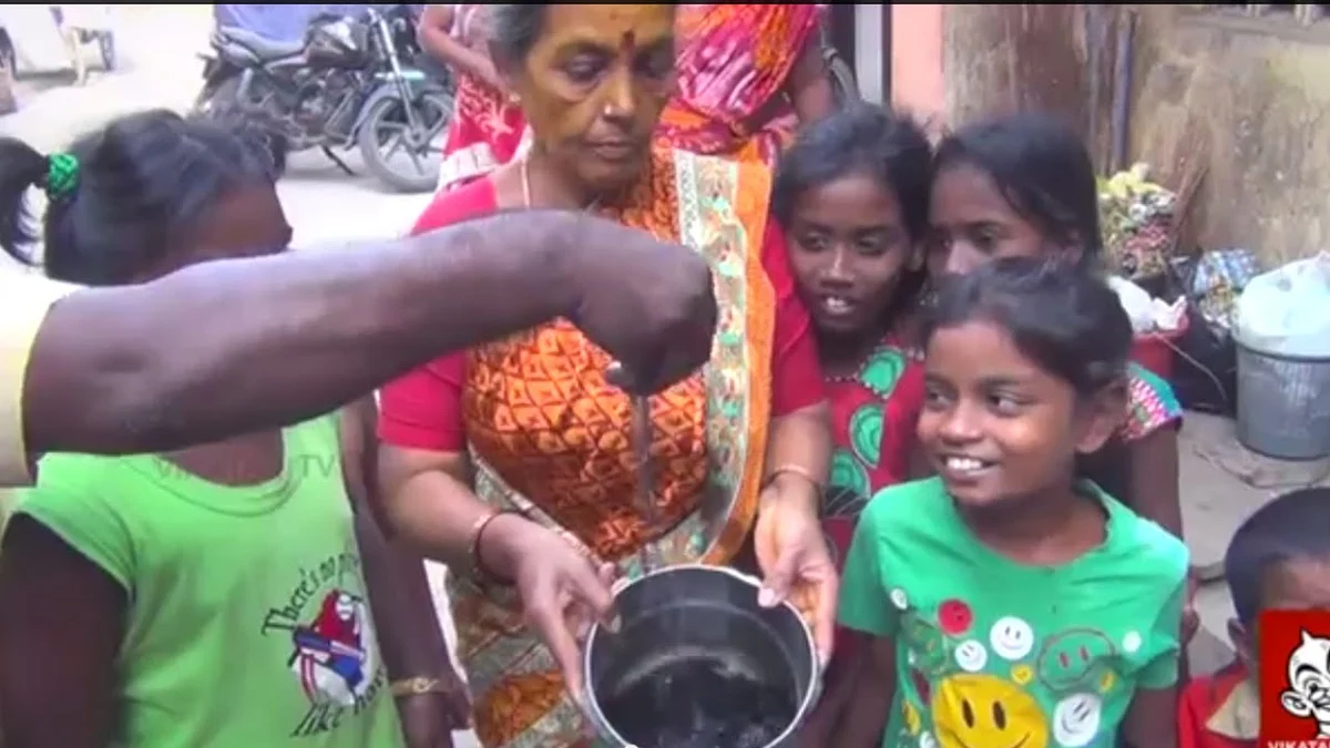 Drainage water in corporation water pump - R.K.Nagar Special report