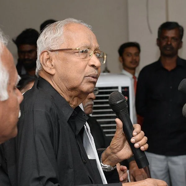 `அவர்கள் நோட்டாவோடுதான் போட்டியிடப்போகிறார்கள்!’ - பா.ஜ.கவை விமர்சிக்கும் கி.வீரமணி