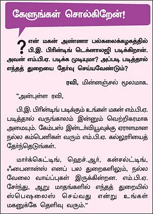 MBA மூன்றெழுத்து மந்திரம்