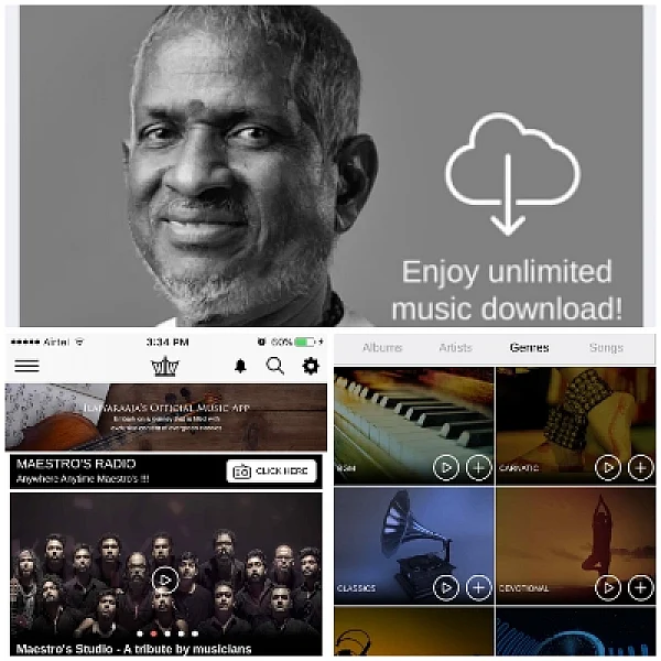 இளையராஜா பாடல்களை லீகல் ஆக கேட்க ஒரு அட்டகாச ஆப்! #MaestrosMusic