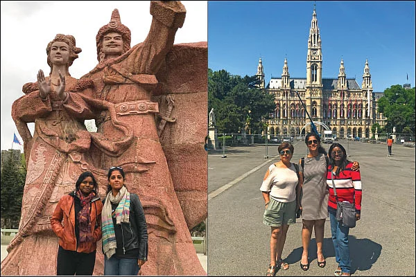 3 பெண்கள்... 70 நாள்கள்... 24 நாடுகள்... - கோவை டு லண்டன் த்ரில் ட்ரிப்!