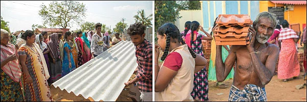 ‘கஜா’ துயர் துடைக்க... களத்தில் விகடன்!
