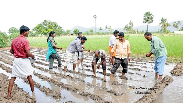 ’ஒரு நாள் விவசாயி!’