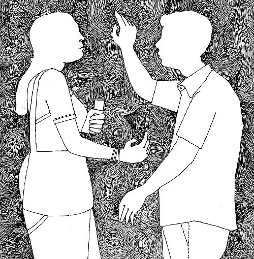 பெண் காது - நரன்