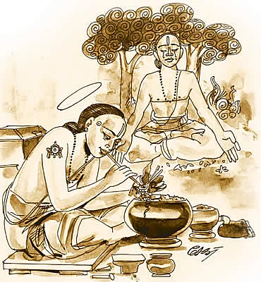 பகவான் செய்த நவரத்தின மாலை!
