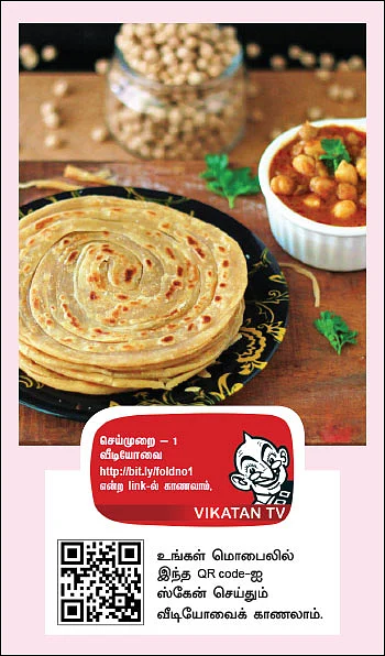 ஆஹா ஓஹோ ருசியில் அடுக்கு பராத்தா!