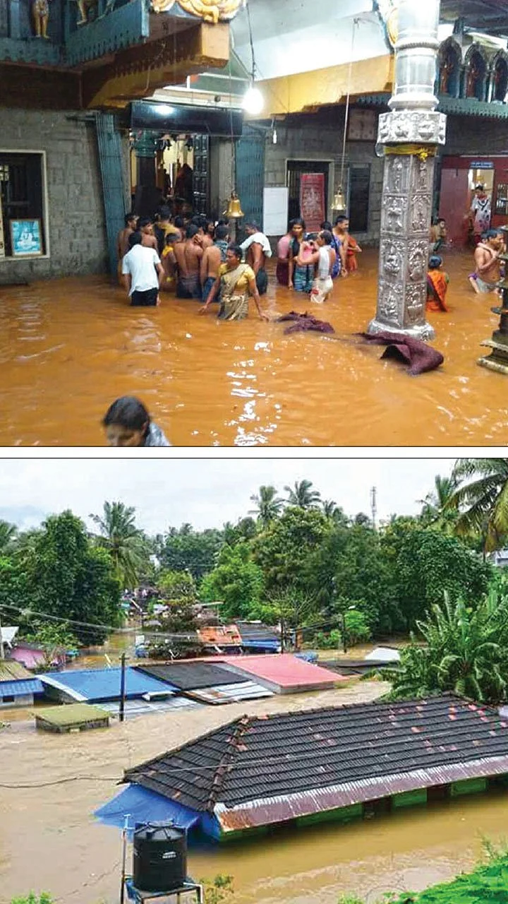 நீரில் மூழ்கிய கேரளம்... மண்ணில் புதைந்த மனிதர்கள்!