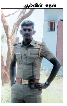 எஸ்.ஐ. ஆல்வின் சுதன் கொலை வழக்கு : இருவர் என்கவுன்டரில் சுட்டுக் கொலை