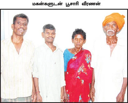 ''பச்சப் புள்ளையா போனவன் அரைக் கிழவனா வந்துருக்கானே''