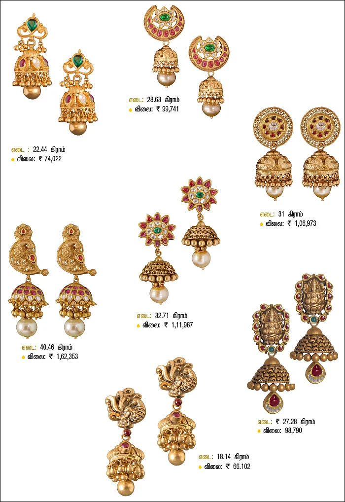 கண்கவரும் கம்மல்கள்... - ஆபரணங்கள் ஸ்பெஷல்