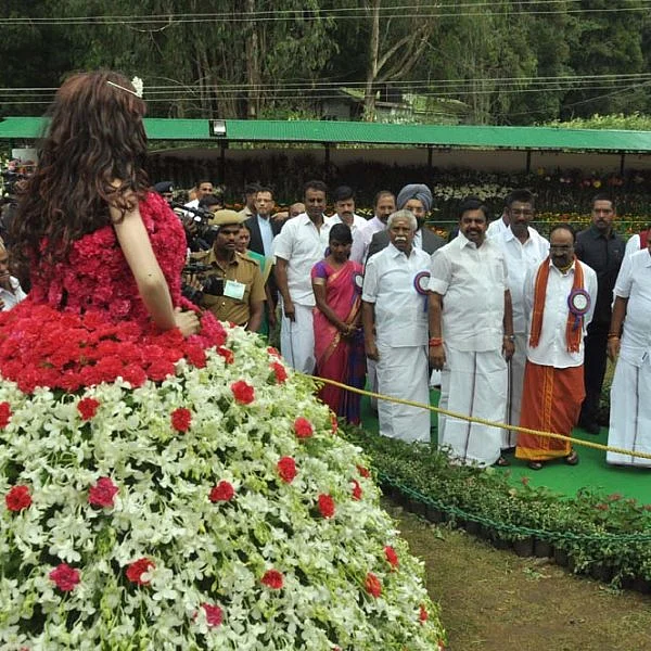 நீலகிரி மாவட்டம் ஊட்டி அரசு தாவரவியல் பூங்காவில் தொடங்கிய 122வது மலர் கண்காட்சி... படங்கள் - அருண்.கே