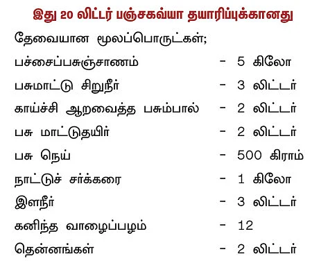 பஞ்சகவ்யா - 6