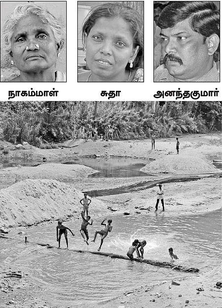 குழந்தைகளை மூழ்கடிக்கும் மூல வைகை!