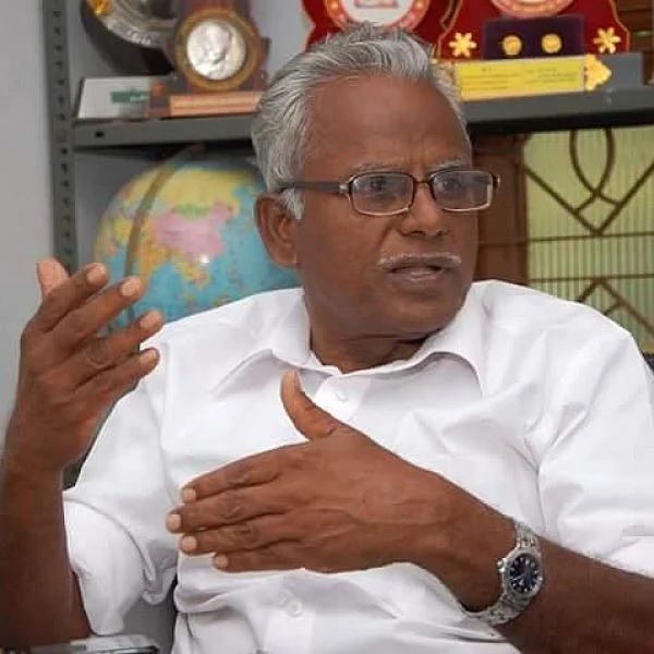 ‘‘அரசியல் கட்சிகள் தமிழ் மொழியைக் காக்க மறந்துவிட்டன!’’ - விஜயேந்திரர் சர்ச்சை குறித்து பெ.மணியரசன்