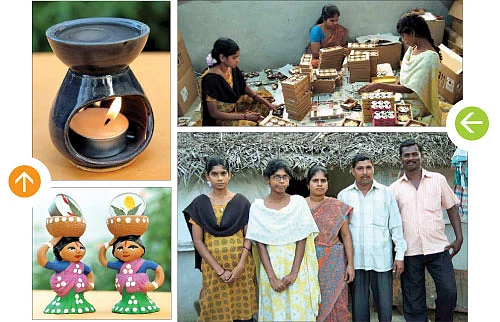 கற்பனை மெழுகு...கனவுச் சுடர்... அழகுவத்திகள் !
