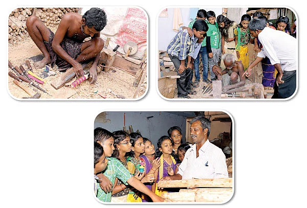 நடைவண்டி ஓட்டலாம்...நன்றாக பம்பரம் சுற்றலாம் !
