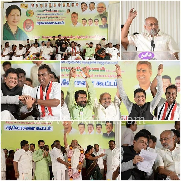 "ஜெயலலிதாவுக்குப் பிறகு அ.தி.மு.க அழிந்துவிடும் என நினைத்தார்கள்!" - உருகிய பா.ஜ.க வேட்பாளர்