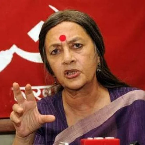 ``தமிழகத் தேர்தல் மூலம் ஒரே கல்லில் இரண்டு மாங்காய்" - பிருந்தா காரத்