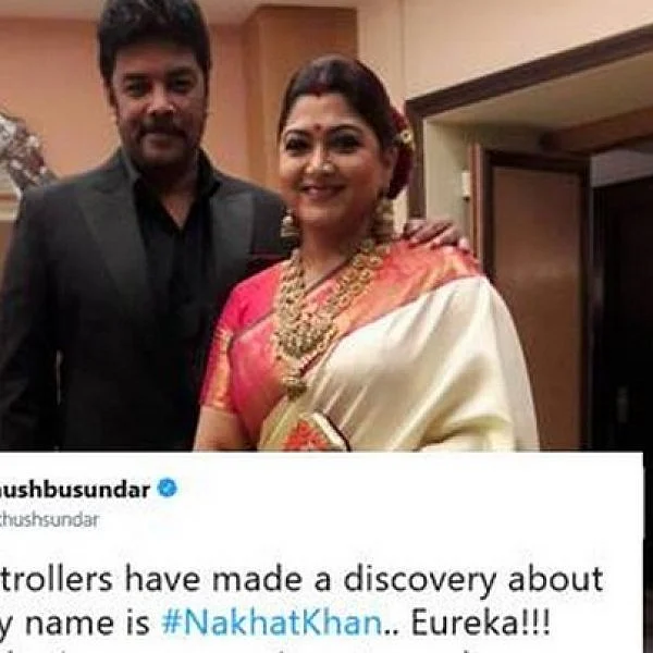 ''யெஸ் ஐயாம் கான்!''- குஷ்பூ பதிலடி