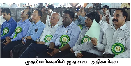 எம்.ஜி.ஆர் விழாவுக்கு வந்தவர்கள்... ஜெ. சமாதிக்குப் போய்விட்டனர்!