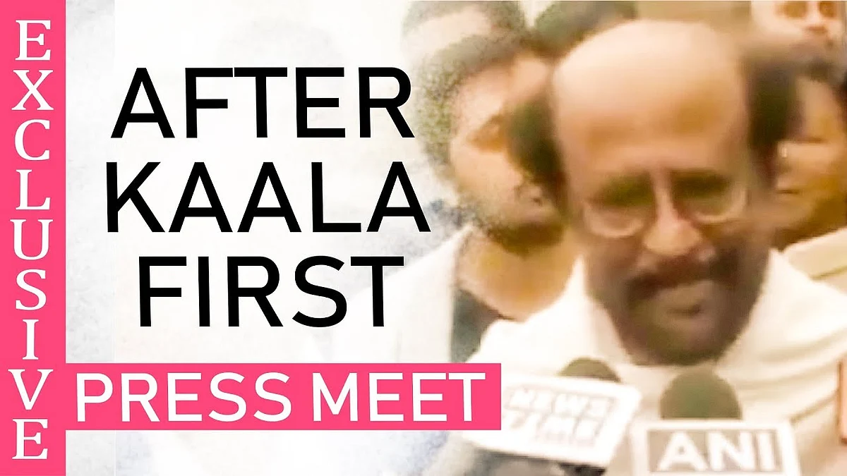 Rajinikanth First Press Meet After Kaala At Darjeeling !