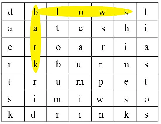 Grammar words search!