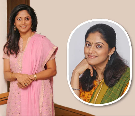 நளினத்துடன் மிளிரும் நதியா!