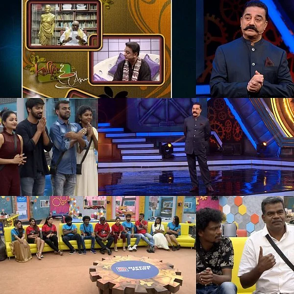 "'5 நிமிஷத்துல கிழிச்சிடுவேன்னு சொன்னீங்க..!" - செம ஆங்ரி கமல் #BiggBossTamil2