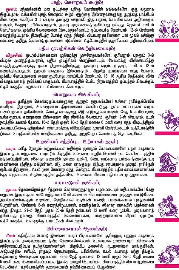 ராசி பலன்கள்