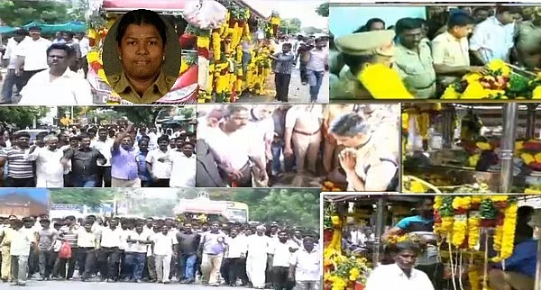 சொந்த ஊரில் டிஎஸ்பி விஷ்ணு பிரியா உடல் அடக்கம்!