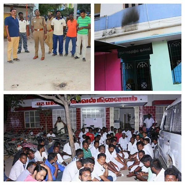 தினகரன் ஆதரவாளர்கள் வீட்டில் பெட்ரோல் குண்டு வீச்சு; அமைச்சரின் உதவியாளர் உட்பட 4 பேர் மீது வழக்கு!