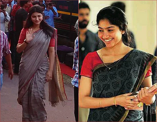 ஸ்ருதி, சாய் பல்லவி