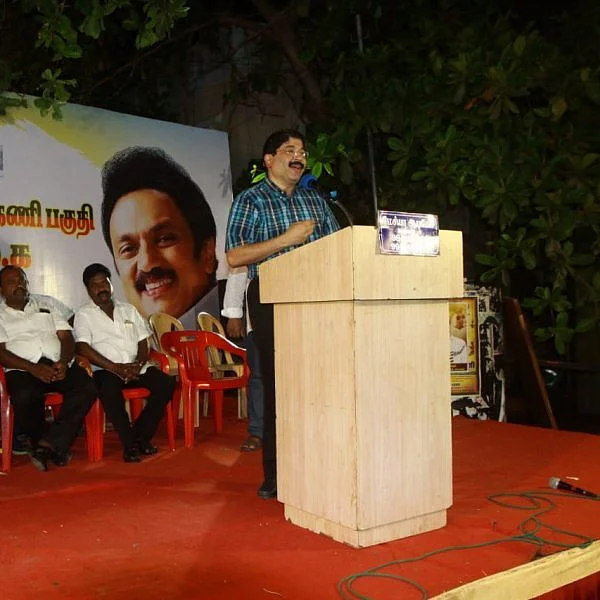 "மக்களுக்காகப் பாடுபடும் மு.க.ஸ்டாலின் முதல்வராக வேண்டும்" - தயாநிதி மாறன்